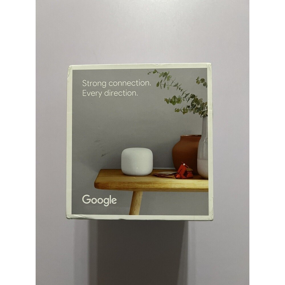 Google Nest WiFi Router Model H2D – AC2200  - White - NEW OPEN BOX